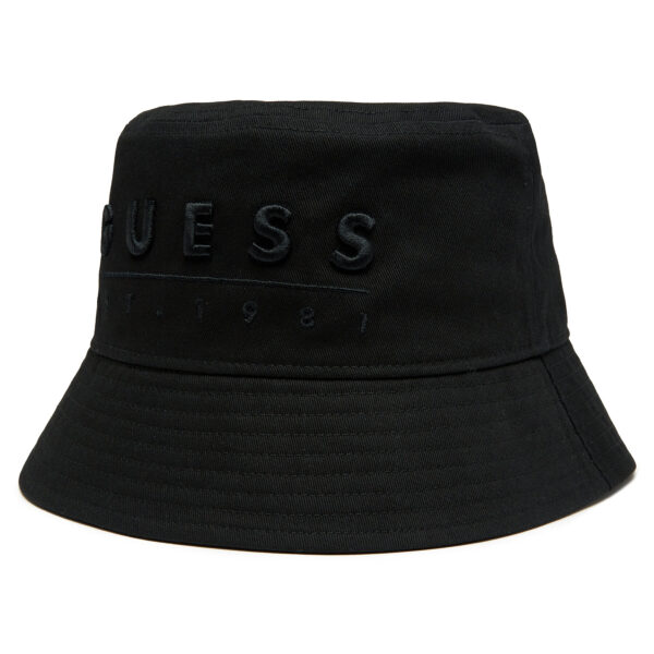 Skrybėlė Guess Bucket Nola Headwear AM5016 COT01 Juoda