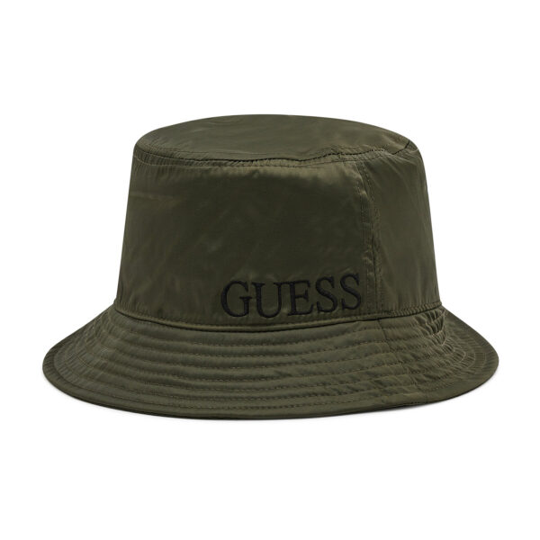 Skrybėlė Guess Bucket Not Coordinated Hats AW8635 NYL01 Žalia