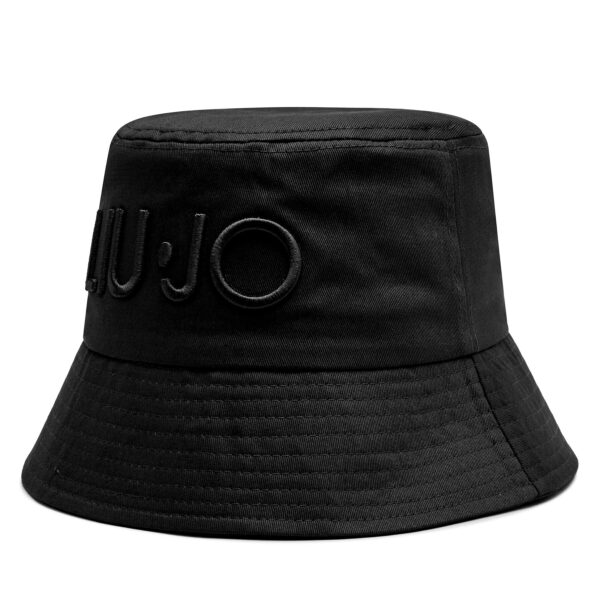 Skrybėlė Liu Jo Cloche Con Logo Bucket 2A4030 T0300 Juoda