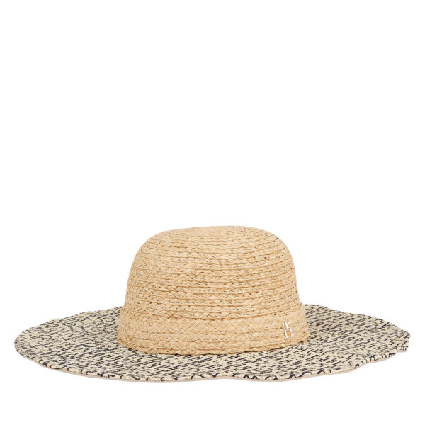 Skrybėlė Tommy Hilfiger Beach Summer Straw Hat AW0AW16042 Écru