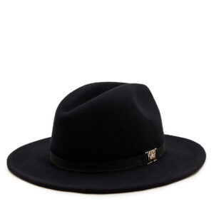 Skrybėlė Tommy Hilfiger Distinct Fedora AW0AW16365 Juoda