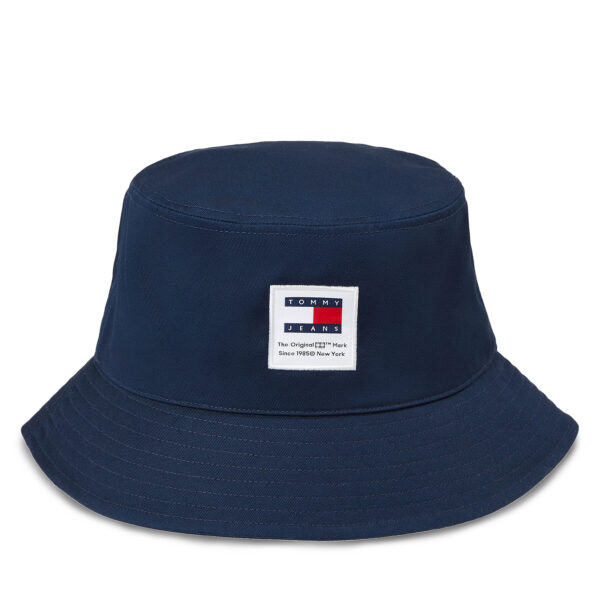 Skrybėlė Tommy Jeans Tjm Modern Patch Bucket Hat AM0AM12018 Tamsiai mėlyna