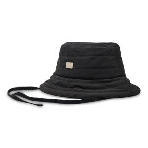 Skrybėlė Tommy Jeans Tjw Hype Consicous Bucket Hat AW0AW14432 Juoda