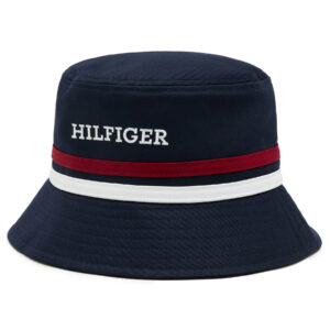 Skrybėlės vaikams, Skrybėlė Tommy Hilfiger AU0AU01747 Tamsiai mėlyna