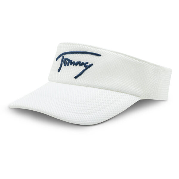 Snapelis Tommy Jeans Spring Break Visor AW0AW14600 Balta