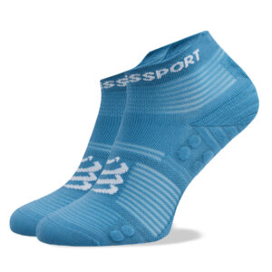 Trumpos Unisex Kojinės Compressport Pro Racing V4.0 Run Low XU00047B Mėlyna