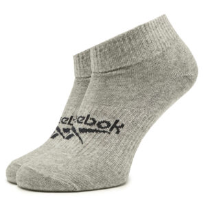 Trumpos Unisex Kojinės Reebok Active Foundation Ankle Socks GI0067 Pilka