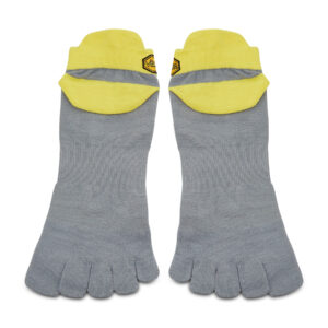 Trumpos Unisex Kojinės Vibram Fivefingers Athletic No Show S21N04 Pilka