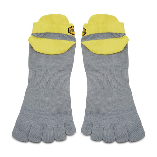 Trumpos Unisex Kojinės Vibram Fivefingers Athletic No Show S21N04 Pilka