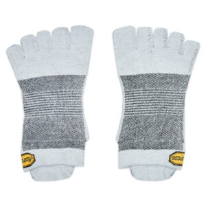 Trumpos Unisex Kojinės Vibram Fivefingers Atlethic No-Show S21N02 Pilka