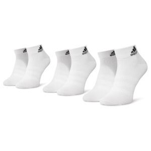 Trumpos Unisex Kojinės adidas ANKLE SOCKS - 3 PAIRS DZ9435 Balta