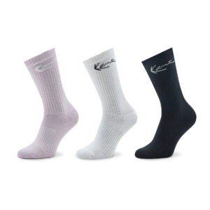 Unisex ilgų kojinių komplektas (3 poros) Karl Kani Signature 3-Pack Sock 3104005 Spalvota