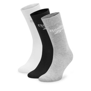 Unisex ilgų kojinių komplektas (3 poros) Reebok R0367-SS24 (3-pack) Spalvota