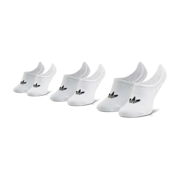 Unisex pėdučių komplektas (3 poros) adidas No-Show Socks 3P FM0676 Balta