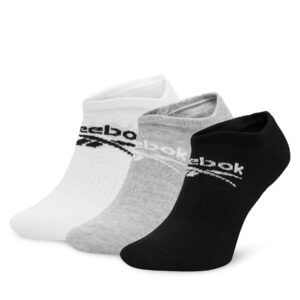 Unisex trumpų kojinių komplektas (3 poros) Reebok R0353-SS24 (3-pack) Spalvota