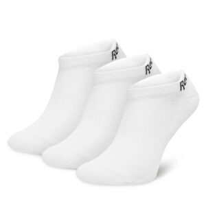 Unisex trumpų kojinių komplektas (3 poros) Reebok R0356-SS24 (3-pack) Balta