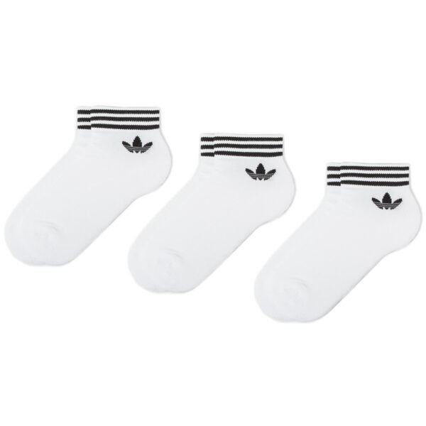 Unisex trumpų kojinių komplektas (3 poros) adidas Tref Ank Sck Hc EE1152 Balta