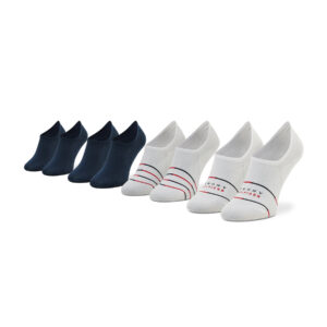 Vyriškų trumpų kojinių komplektas (4 poros) Tommy Hilfiger 701218307 Spalvota