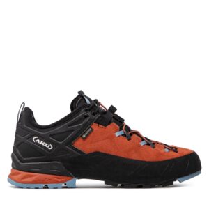 Žemi žygio batai 👟 Turistiniai batai Aku Rock Dfs Gtx GORE-TEX 722 Oranžinė