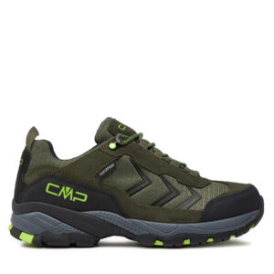 Žemi žygio batai 👟 Turistiniai batai CMP Melnick Low Trekking Shoes WP 3Q19657 Žalia