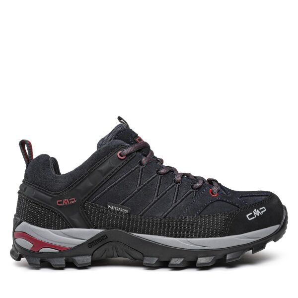 Žemi žygio batai 👟 Turistiniai batai CMP Rigel Low Trekking Shoes Wp 3Q13247 Tamsiai mėlyna