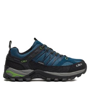 Žemi žygio batai 👟 Turistiniai batai CMP Rigel Low Trekking Wp 3Q54457 Mėlyna