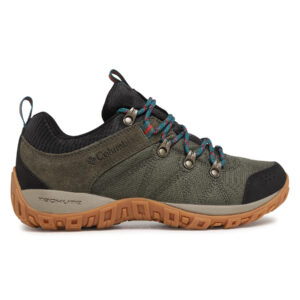 Žemi žygio batai 👟 Turistiniai batai Columbia Peakfreak Venture Lt BM4486 Žalia