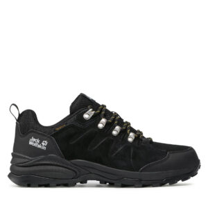 Žemi žygio batai 👟 Turistiniai batai Jack Wolfskin Refugio Texapore Low M 4049851 Juoda