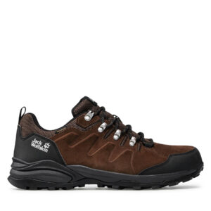 Žemi žygio batai 👟 Turistiniai batai Jack Wolfskin Refugio Texapore Low M 4049851 Ruda