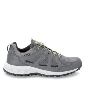 Žemi žygio batai 👟 Turistiniai batai Jack Wolfskin Woodland 2 Texapore Low M 4051271 Pilka