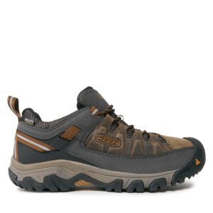 Žemi žygio batai 👟 Turistiniai batai Keen Targhee III Wp 1017784 Pilka