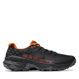 Žemi žygio batai 👟 Turistiniai batai Mammut Sertig II Low Gtx GORE-TEX 3030-04280-00533 Juoda