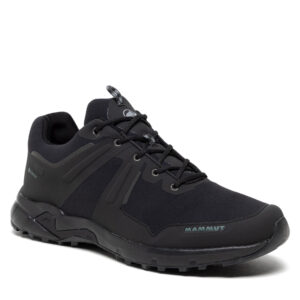 Žemi žygio batai 👟 Turistiniai batai Mammut Ultimate Pro Low Gtx GORE-TEX 3040-00710-0052 Juoda