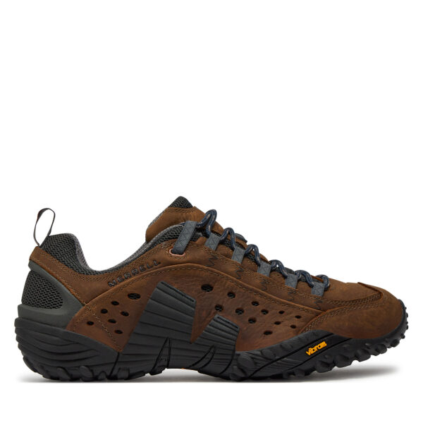 Žemi žygio batai 👟 Turistiniai batai Merrell Intercept J598633 Ruda