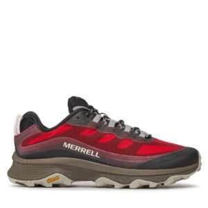 Žemi žygio batai 👟 Turistiniai batai Merrell Moab Speed J067539 Raudona