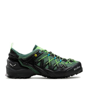 Žemi žygio batai 👟 Turistiniai batai Salewa Ms Wildfire Edge Gtx GORE-TEX 61375 Žalia