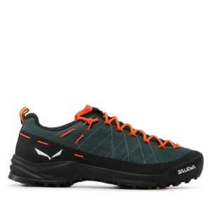 Žemi žygio batai 👟 Turistiniai batai Salewa Wildfire Canvas M 61406-5331 Chaki