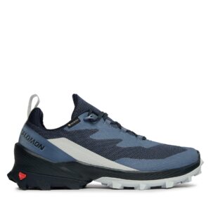 Žemi žygio batai 👟 Turistiniai batai Salomon Cross Over 2 GORE-TEX L47376900 Mėlyna