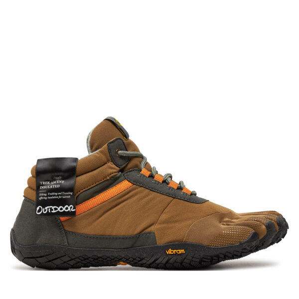 Žemi žygio batai 👟 Turistiniai batai Vibram Fivefingers Trek Ascent Insulated 15M5301 Ruda