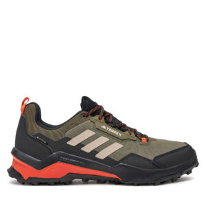 Žemi žygio batai 👟 Turistiniai batai adidas Terrex AX4 GORE-TEX IG6579 Žalia