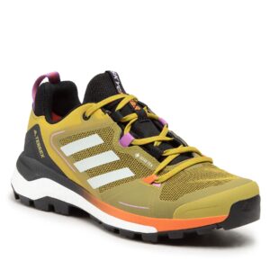 Žemi žygio batai 👟 Turistiniai batai adidas Terrex Skychaser 2 Gtx GORE-TEX GZ3977 Žalia