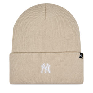 Žieminės kepurės vyrams, Kepurė 47 Brand MLB New York Yankees Base Runner '47 B-BRNCK17ACE-BN Écru