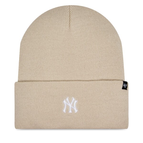 Žieminės kepurės vyrams, Kepurė 47 Brand MLB New York Yankees Base Runner '47 B-BRNCK17ACE-BN Écru