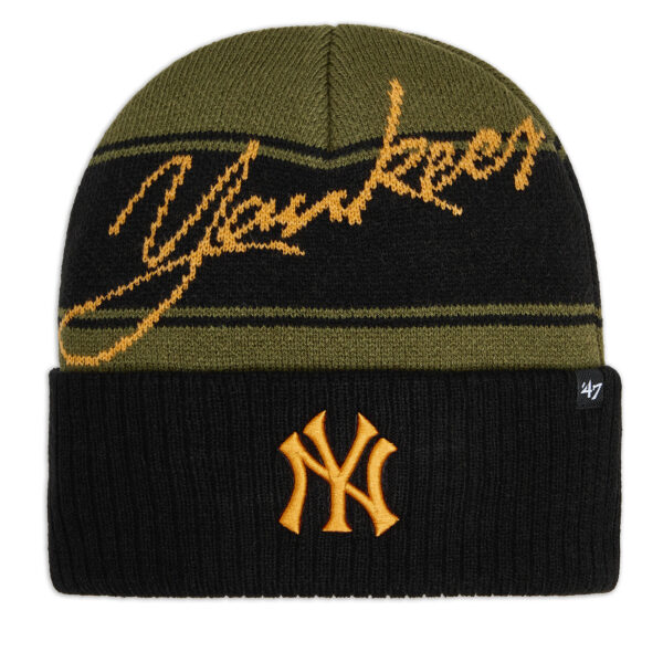 Žieminės kepurės vyrams, Kepurė 47 Brand MLB New York Yankees Italic '47 B-ITALC17ACE-SW Ruda