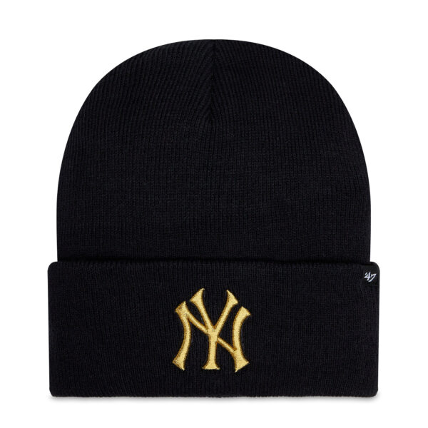 Žieminės kepurės vyrams, Kepurė 47 Brand MLB New York Yankees Metallic Haymaker 47 B-HYMKM17ACE-NYA Tamsiai mėlyna