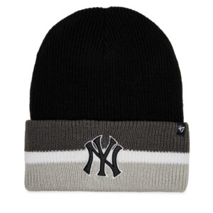 Žieminės kepurės vyrams, Kepurė 47 Brand MLB New York Yankees Split Cuff 47 B-SPLCC17ACE-BK Juoda