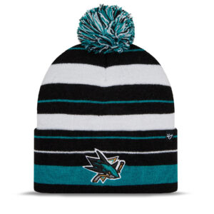 Žieminės kepurės vyrams, Kepurė 47 Brand NHL San Jose Sharks Power Line '47 H-PLINE22ACE-BK Juoda