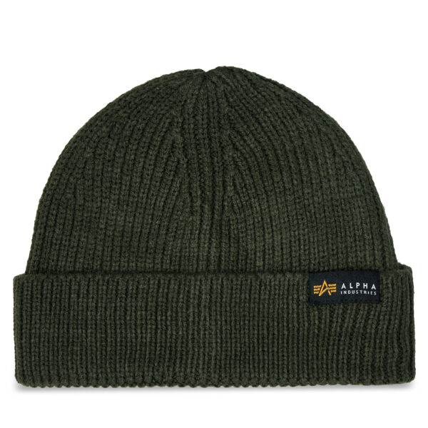 Žieminės kepurės vyrams, Kepurė Alpha Industries Dockers Beanie 138905 Žalia