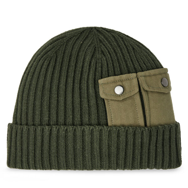 Žieminės kepurės vyrams, Kepurė Alpha Industries Utility Beanie 138904 Žalia