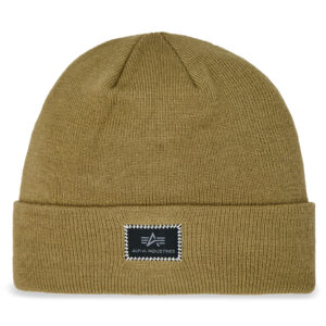 Žieminės kepurės vyrams, Kepurė Alpha Industries X-Fit Beanie 168905 Smėlio